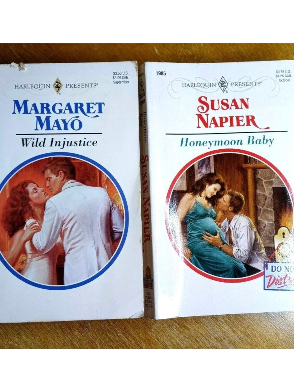 Vintage Harlequin Romance Two Book Lot Margaret Mayo